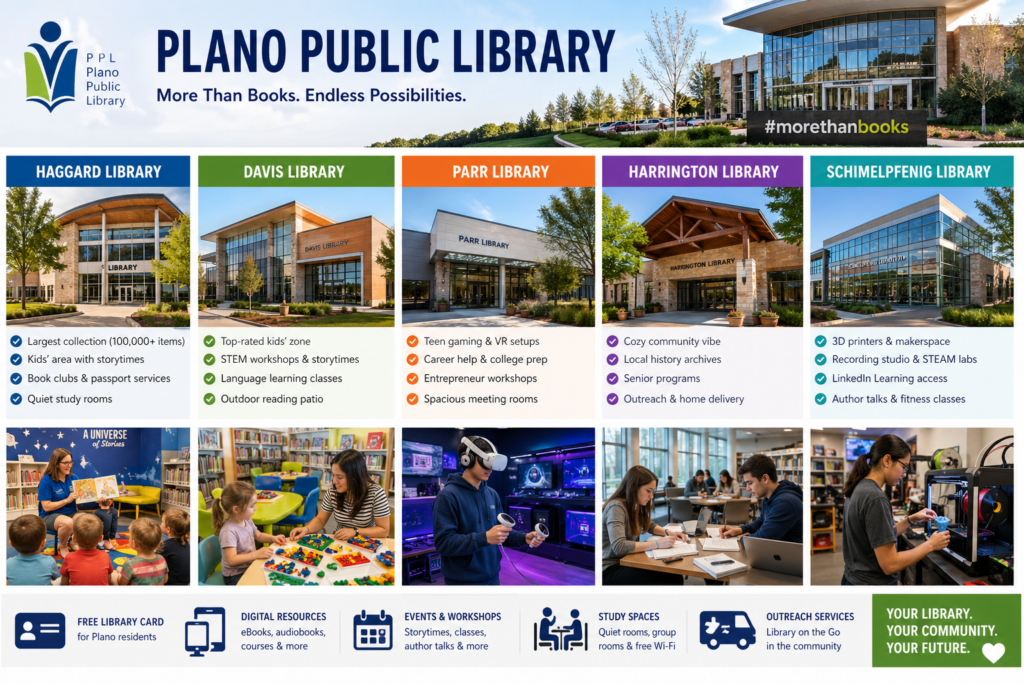 Image show 7 Powerful Reasons Plano Public Library is Texas’s Ultimate Community Hub